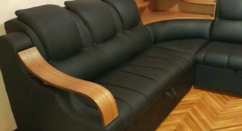 Перетяжка кожаного дивана. Мичуринск
